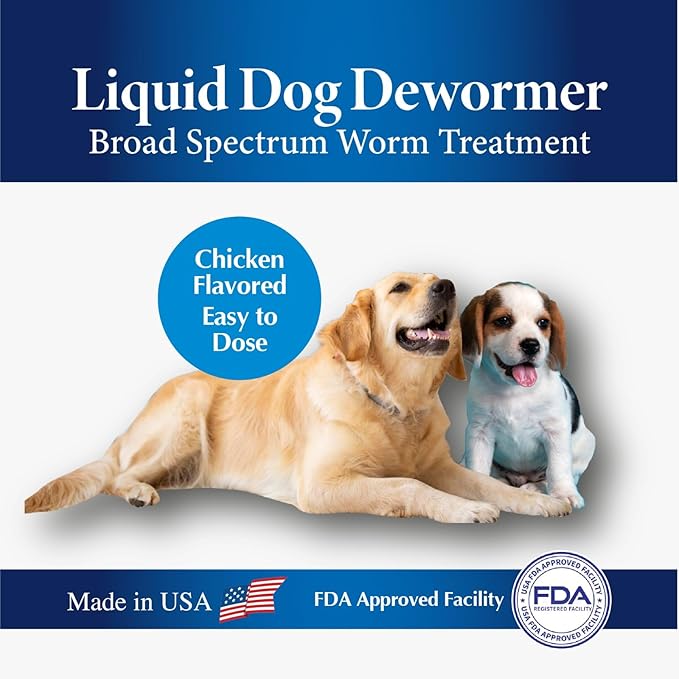 GiarCidia Broad-Spectrum Dewormer for Dogs – Roundworm, Hookworm & Whipworm