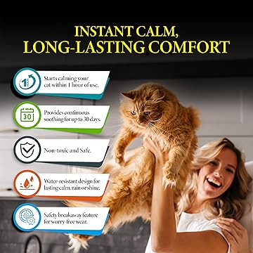 GiarCidia Calming Collar for Cats