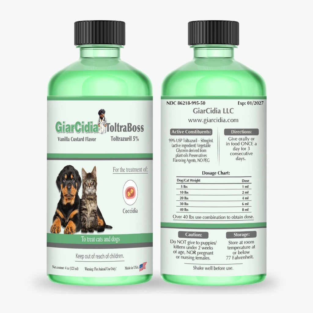 GiarCidia Zap-Wormer + ToltraBoss Bundle + Free Calming Chews
