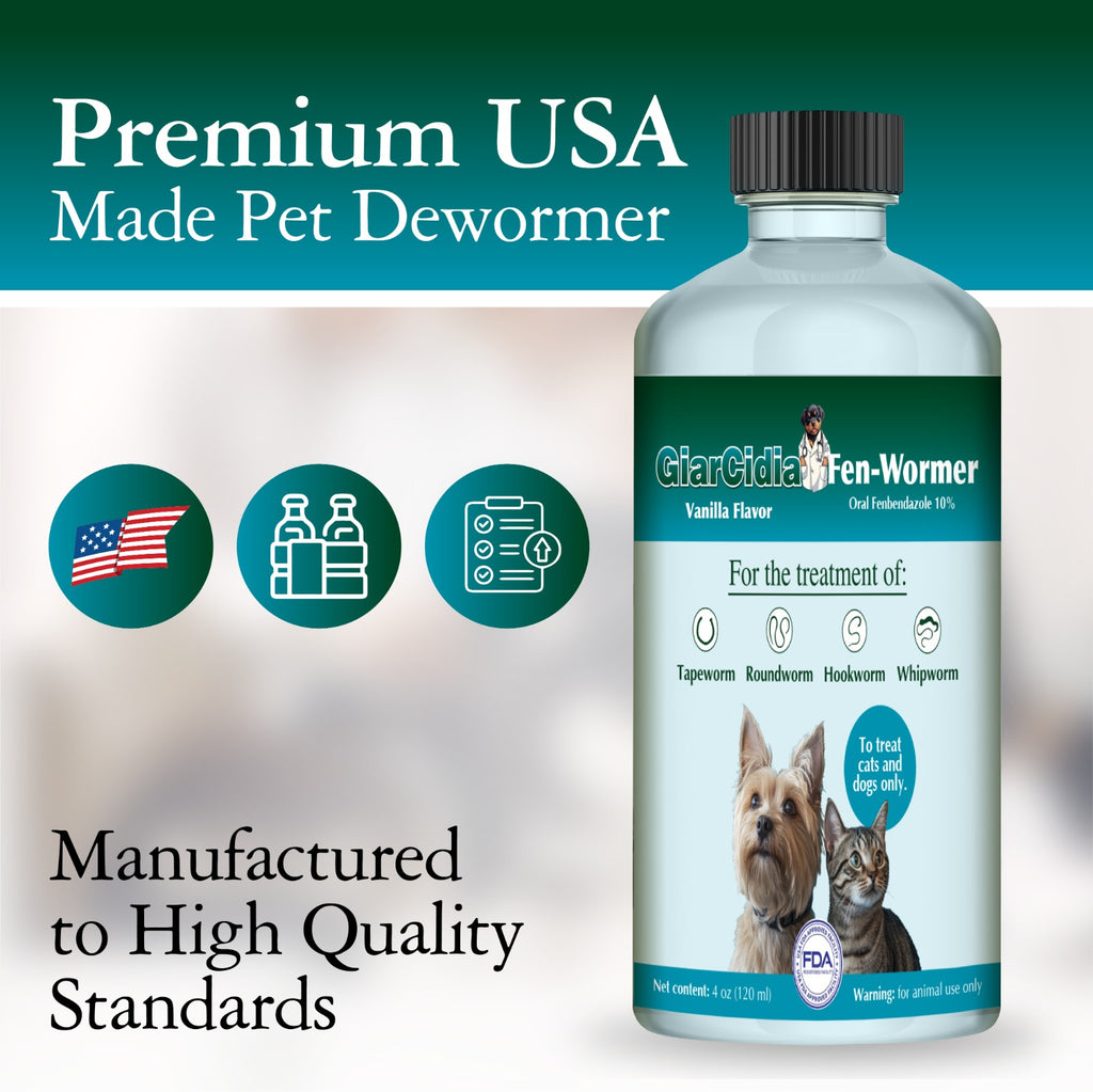 GiarCidia Fen-Wormer 2-Pack + Free Hip & Joint Chews
