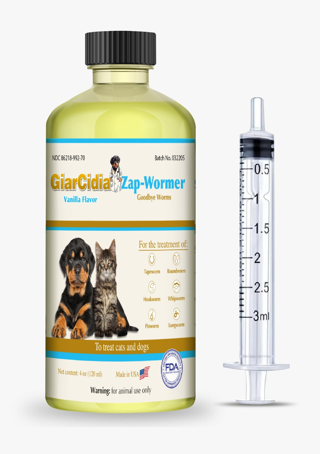 GiarCidia Dewormer Bundle + Free Allergy Chews