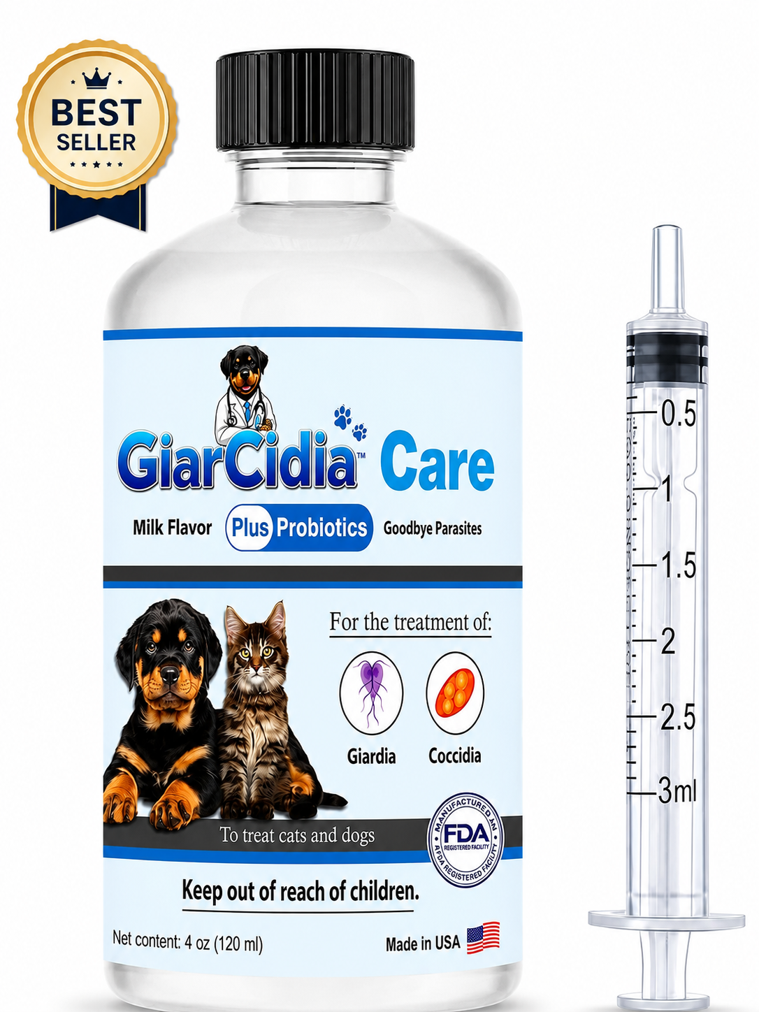 GiarCidia CARE 2-Pack + Free Hip & Joint Chews