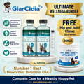 GiarCidia Fen-Wormer 2-Pack + Free Hip & Joint Chews
