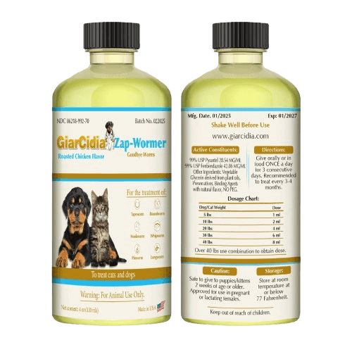 GiarCidia Dewormer Bundle + Free Allergy Chews