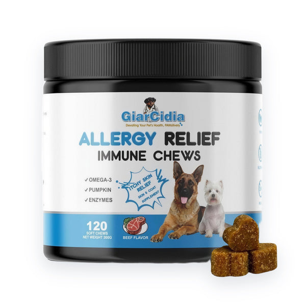 GiarCidia Allergy & Immune Support Chews for Dogs