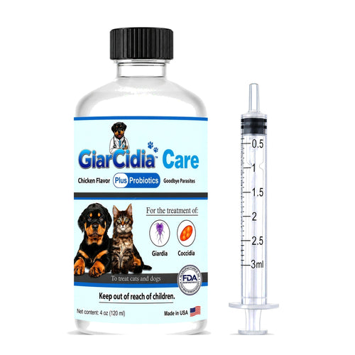GiarCidia CARE 120 ml bottle with dosing syringe