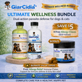 GiarCidia Zap-Wormer + CARE Bundle + Free Allergy Chews